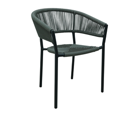 BREEZE ΚΑΡΕΚΛΑ ΓΚΡΙ 56x60x78cm