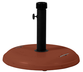 Καφέ Τσιμεντένια Βάση Ομπρέλας 22Kgr Ø48cm