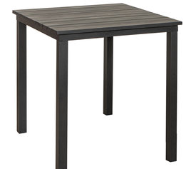 Τετράγωνο Τραπέζι Αλουμινίου Venus 70 x 70 x 76cm