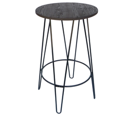 LARA ΤΡΑΠΕΖΙ Φ.60Χ103εκ. ΜΕΤΑΛΛΟ-ΞΥΛΟ K/D