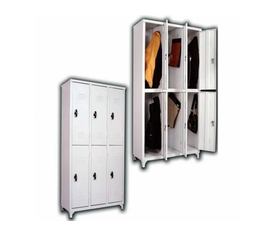 ΙΜΑΤΙΟΘΗΚΗ ΜΕΤΑΛΛΙΚΗ 6 ΘΥΡΩΝ  98*40*207 LTS 24