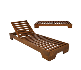 VERANO Ξαπλώστρα (A) Καρυδί Οξιά