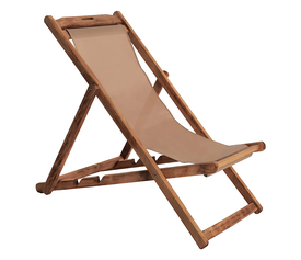 Ξύλινη Πτυσσόμενη Σεζλόνγκ Οξυά 100(L) x 60(D) x 84(H)cm