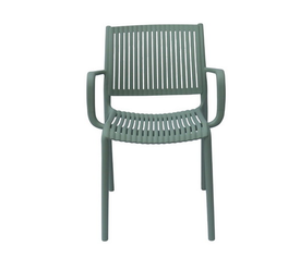 Olive Green Στοιβαζόμενη Πολυθρόνα Πολυπροπυλένιου Με UV Προστασία
