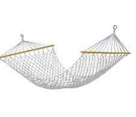 ΑΙΩΡΑ ΔΙΠΛΗ ΒΑΜΒΑΚΕΡΗ ΠΛΕΧΤΗ ΜΕ ΞΥΛΟ 200x120cm