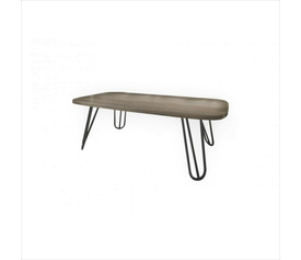 Τραπεζάκι σαλονιού "Ολυμπος" 120x60cm σταχτί