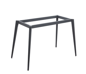 VIDAL Βάση Τραπεζιού Μέταλλο Βαφή Μαύρο (7,20 kg) για Eπιφάνεια από 120x80cm