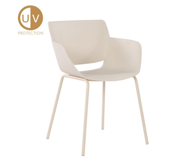 SEDIA ΚΑΡΕΚΛΑ BEIGE 58x51x79.5cm