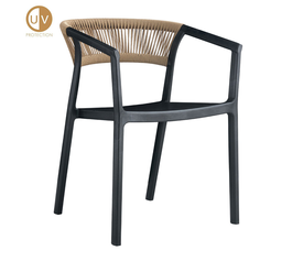 CONCORD ΚΑΡΕΚΛΑ ΜΑΥΡΟ LATTE 55.5x56.5x75cm