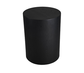 TUBE SIDE TABLE ΜΑΥΡΟ 50x50x66.5