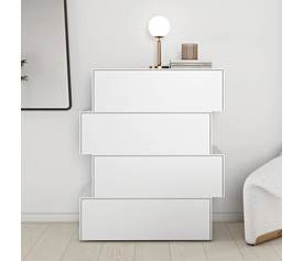 LUXX D2 Συρταριέρα με Aυτόνομα Συρτάρια Ελληνικής Κατασκευής 78x45xH104cm