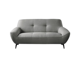 PEDRO Kαναπές Σαλονιού - Καθιστικού 2Θέσιος, Ύφασμα Γκρι