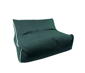 Comfy Double Πουφ Ημιξαπλώστρα με Δερματίνη Επιλογής 120x110xH55cm