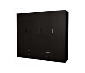 Ντουλάπα τετράφυλλη 200x180x60 βέγγε