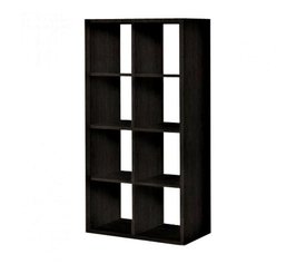 Κυβική βιβλιοθήκη 2x4 75cm βεγγε