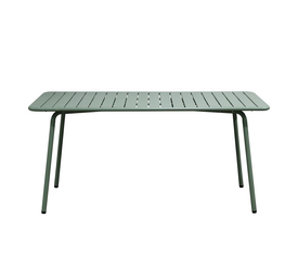 BRIO Slat Τραπέζι-Pro Κήπου - Βεράντας, Μέταλλο Βαφή Sandy Green 5635C