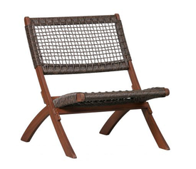 MESH ΚΑΡΕΚΛΑ ΠΤΥΣ/ΜΕΝΟ-Η ΚΑΦΕ ANTIQUE ΚΑΡΥΔΙ 78x60x72.5