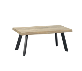 BRICK-URBAN COFFEE TABLE ΦΥΣΙΚΟ ΜΑΥΡΟ 110x60x45
