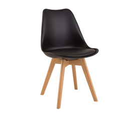 Καρέκλα Demy Μαύρο 49 x 54 x 83