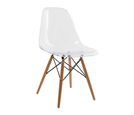 Καρέκλα Anita-Wood Διάφανο 46 x 55 x 82