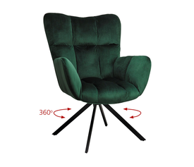 Πολυθρόνα Hilda Κυπαρισσί 62 x 72 x 88