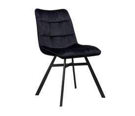 Καρέκλα Simona Μαύρο 46 x 61 x 88