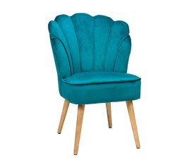 Πολυθρόνα Queen Πετρόλ 58 x 55 x 82