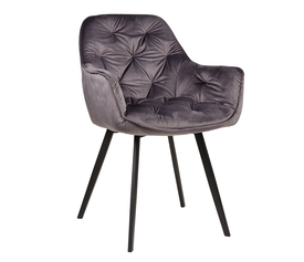 Πολυθρόνα Samantha Γκρι 59 x 62 x 86