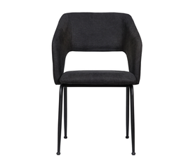 Πολυθρόνα  Mona Ανθρακί 43 x 57 x 84