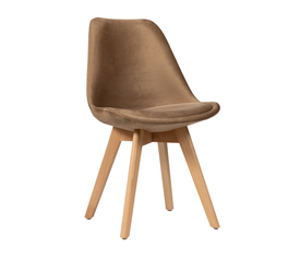 Καρέκλα Demy Fabric Μόκα 49 x 54 x 83