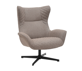 Πολυθρόνα Gossip μόκα 90 x 83 x 104