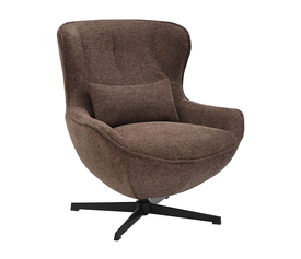 Πολυθρόνα Chanel καφέ 76 x 87 x 90