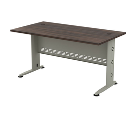 COMPACT Γραφείο Απόχρωση Γκρι - Σκούρο Καρυδί