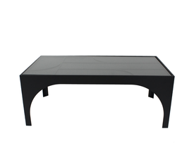 ARCHES COFFEE TABLE ΜΑΥΡΟ ΜΑΤ 100x55x38