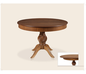 ΤΡΑΠΕΖΙ ΒΤΡ 343 ΑΠΟ ΟΞΥΑ ΜΕ ΕΠΕΚΤΑΣΗ Φ120+35Χ81 ΚΑΡΥΔΙ