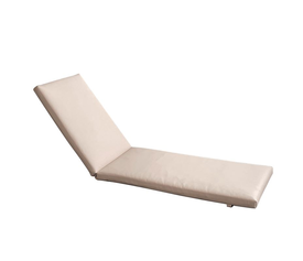 SUNLOUNGER Μαξιλάρι Ξαπλώστρας PVC Μπεζ με Φερμουάρ & Velcro (Foam+Polyester)