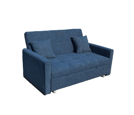 DUAL ΚΑΝΑΠΕΣ ΚΡΕΒΑΤΙ 2ΘΕΣΙΟΣ ΜΠΛΕ 153x89x85