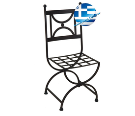 Γαλβανισμένη Μεταλλική Καρέκλα Μασίφ Κύκλος