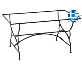 Γαλβανισμένη Παραλ/μη Βάση Τραπεζιού Φερ Φορζέ 140x70x73cm
