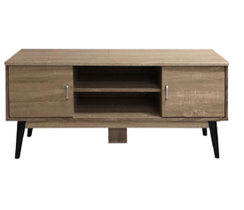 ΕΠΙΠΛΟ TV ΜΕ ΔΥΟ ΠΟΡΤΕΣ ΚΑΙ ΤΕΣΣΕΡΙΣ ΘΕΣΕΙΣ 140x38x44cm ΣΦΕΝΔΑΜΟΣ