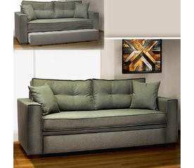 KANAΠΕΣ 3ΘΕΣΙΟΣ ΚΡΕΒΑΤΙ  Νο1-8009  ΕΛΛΗΝΙΚΗΣ ΚΑΤΑΣΚΕΥΗΣ 230x90cm