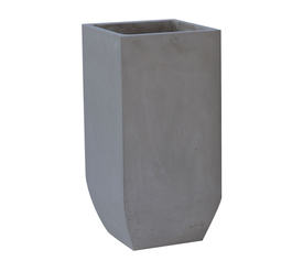 FLOWER POT-1 Cement Grey 35x35x80cm