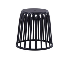 SABA Σκαμπό, Στοιβαζόμενο, PP-UV Μαύρο