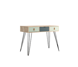 TREND MINT ΚΟΝΣΟΛΑ 3ΣΥΡΤΑΡΙΑ SONOMA ΠΡΑΣΙΝΟ ΜΕ PATTERN 100x50x75