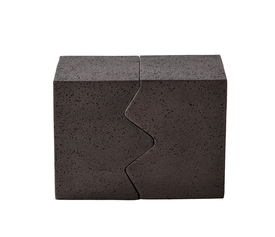 ABRACO SIDE TABLE SET 2ΤΕΜ MOCCA 60x30x46