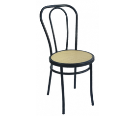 Καρέκλα ΒΙΕΝΝΗΣ με ψάθα Μεταλλική Ελληνικής Κατασκευής