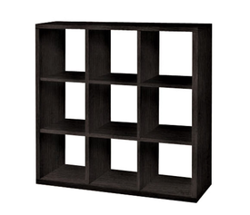 Κυβική βιβλιοθήκη 3x3 110cm βέγγε