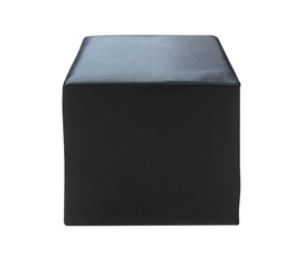 CLUB Σκαμπό Βοηθητικό, Pu Μαύρο