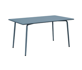 BRIO Flat Τραπέζι-Pro Κήπου - Βεράντας, Μέταλλο Βαφή Sandy Blue 5415C