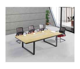 PROJECT Τραπέζι Γραφείου Συνεδριακό, Απόχρωση Sonoma - Γκρι